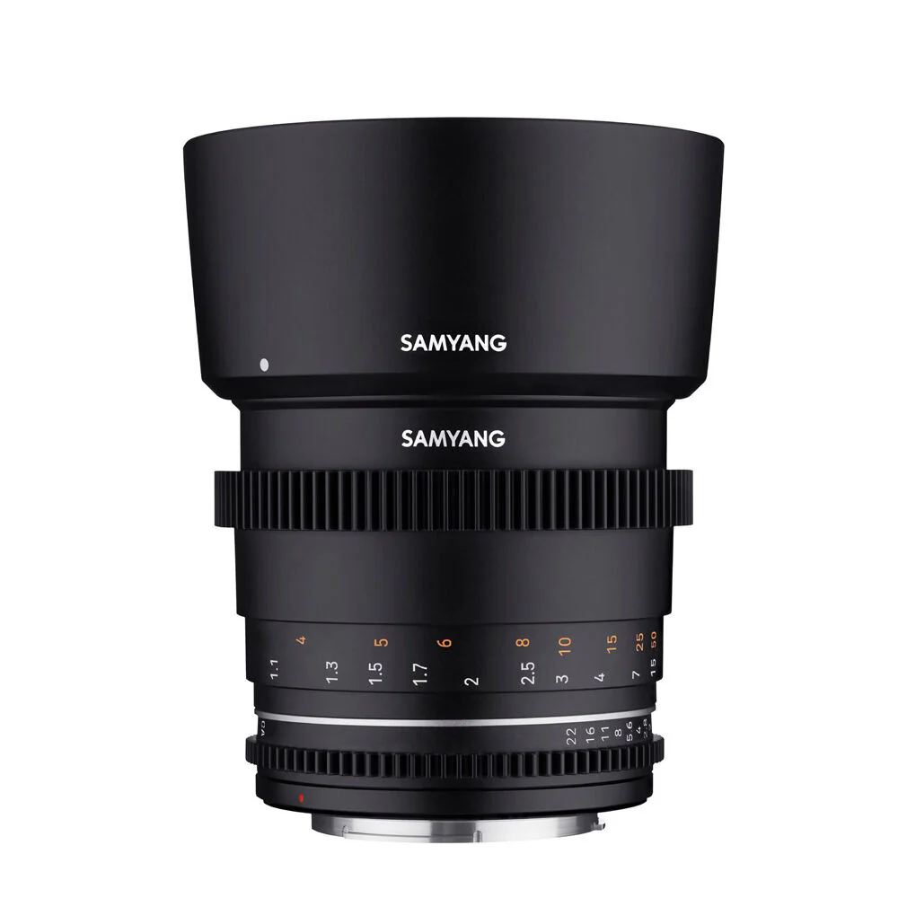 Samyang 85mm T1.5 MK2 VDSLR Lens For Canon RF Full Frame (Black) - Image 2