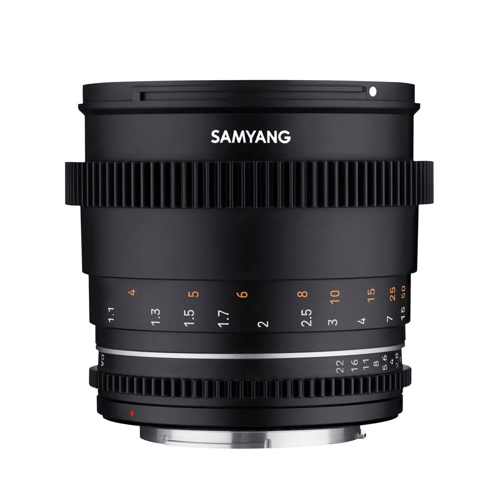 Samyang 85mm T1.5 MK2 VDSLR Lens For Canon RF Full Frame (Black) - Image 3