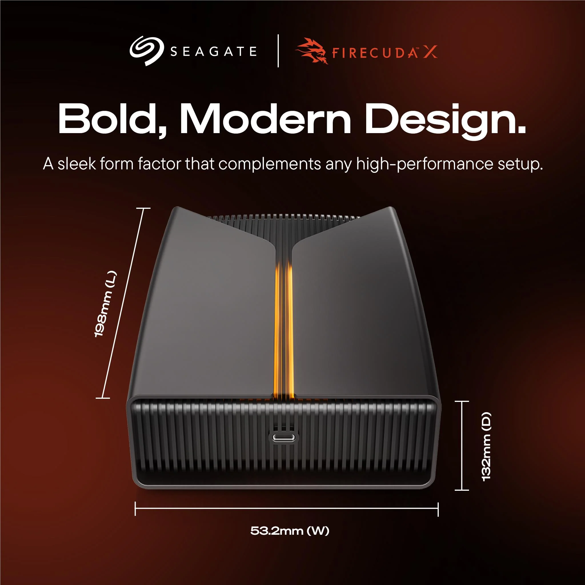 Seagate FireCuda X Vault USB-C External Gaming Hard Drive 20TB - Image 5