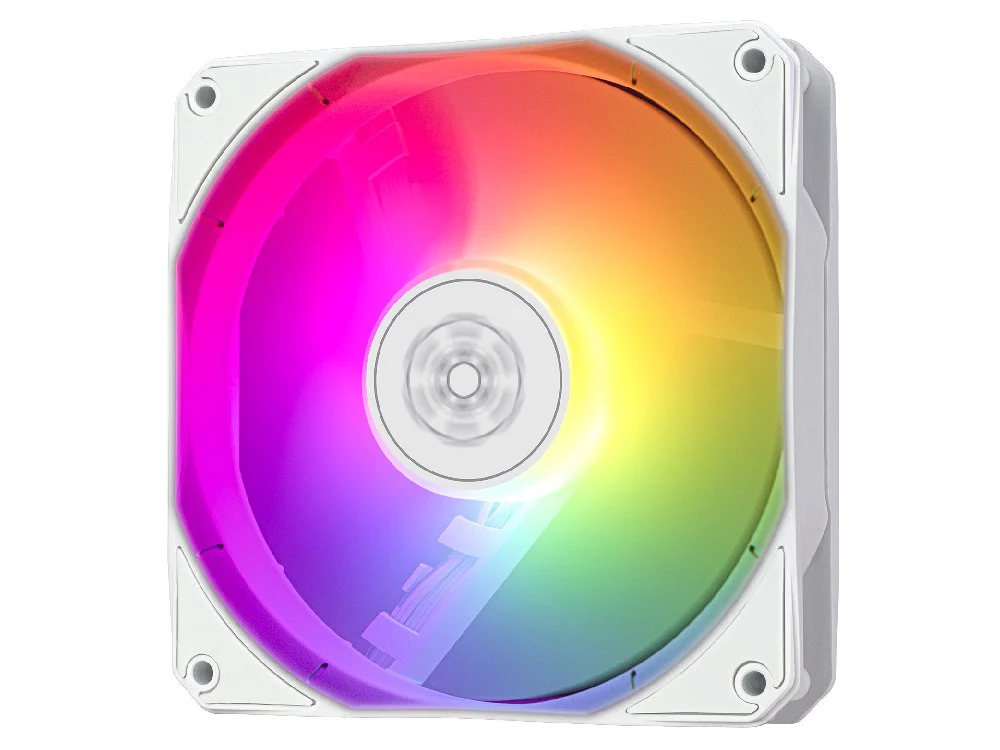 SilverStone 120mm ARGB PWM Fan (White) [3 Pack] - Image 3