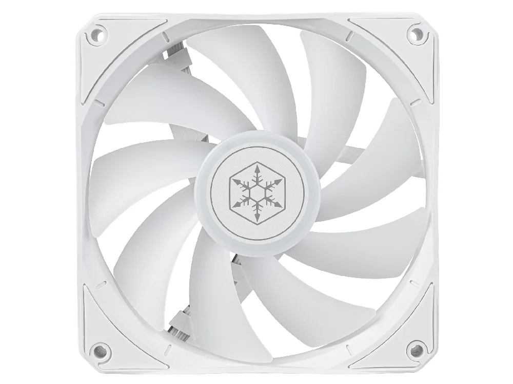 SilverStone 120mm ARGB PWM Fan (White) [3 Pack] - Image 4