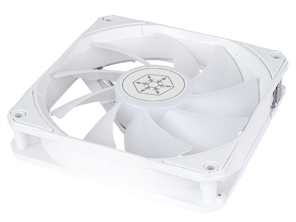 SilverStone 120mm ARGB PWM Fan (White) [3 Pack] - Image 6