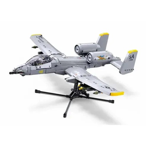 Sluban 1/44 701pc Model Bricks A10CS Attack Aircraft - Image 2