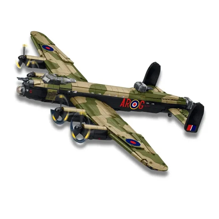 Sluban 1/44 Avro Lancaster G for George (Australian War Memorial Edition) Model Bricks 1382pcs - Image 2
