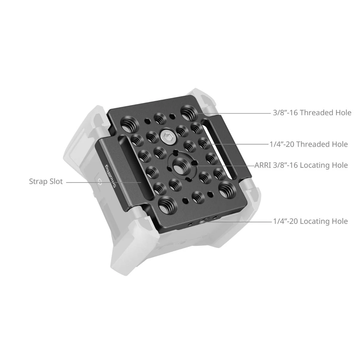SmallRig Mount Plate for Zoom F3 MD4883 - Image 3