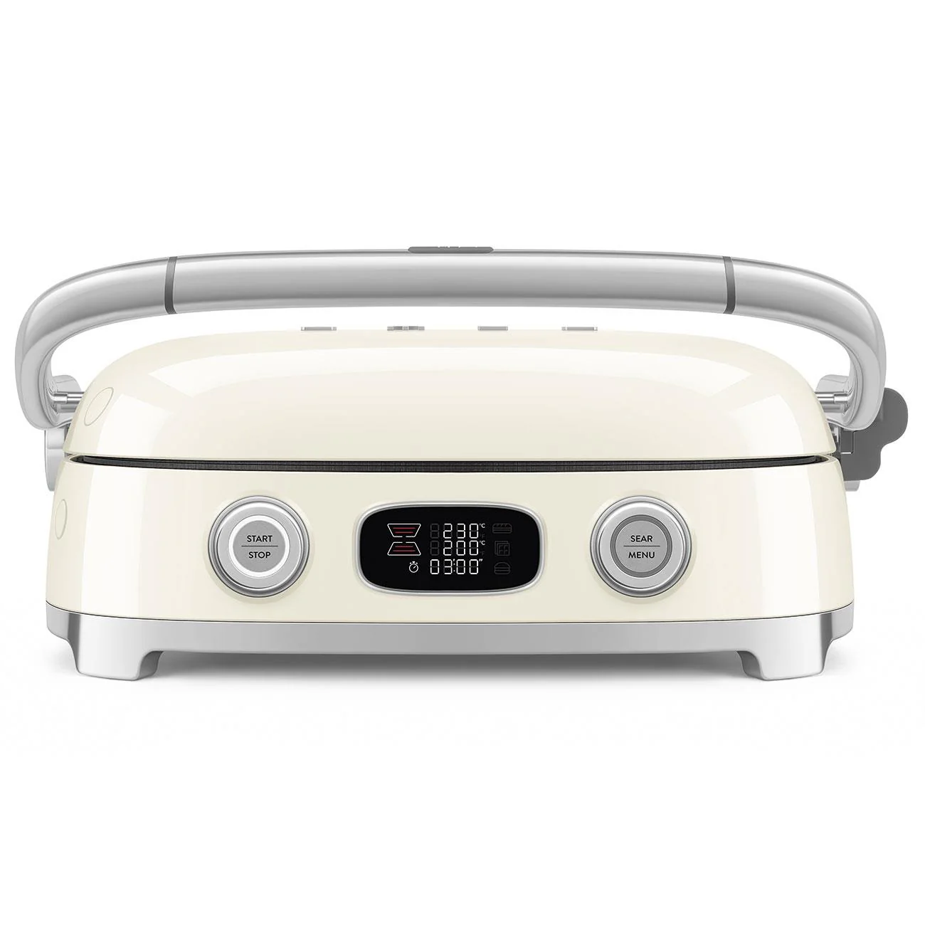 Smeg 50's Style Retro 3-in1 MultiGrill (Cream) - Image 2