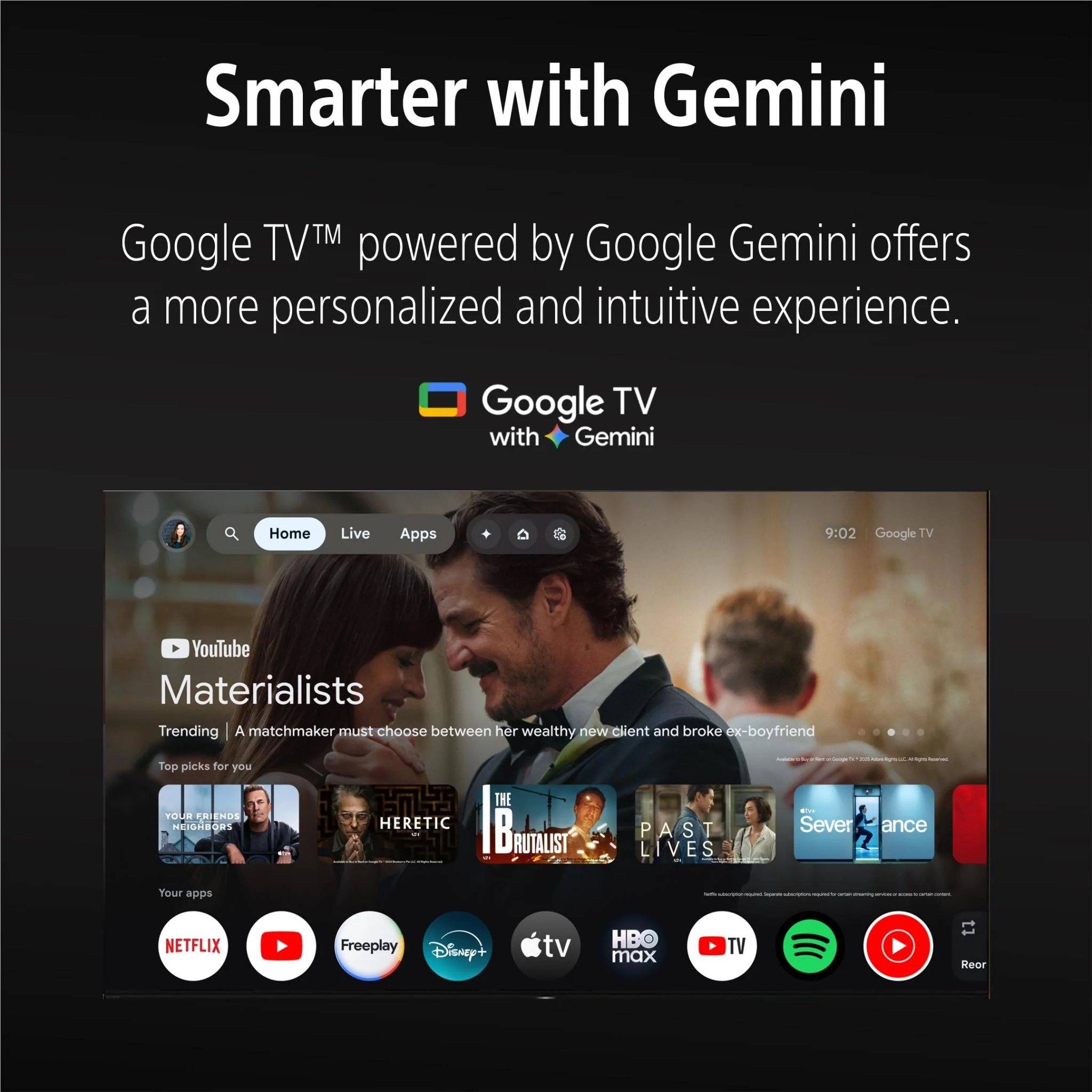 Sony 65" BRAVIA 7 II True RGB Mini-LED AI 4K Google TV [2026] - Image 7