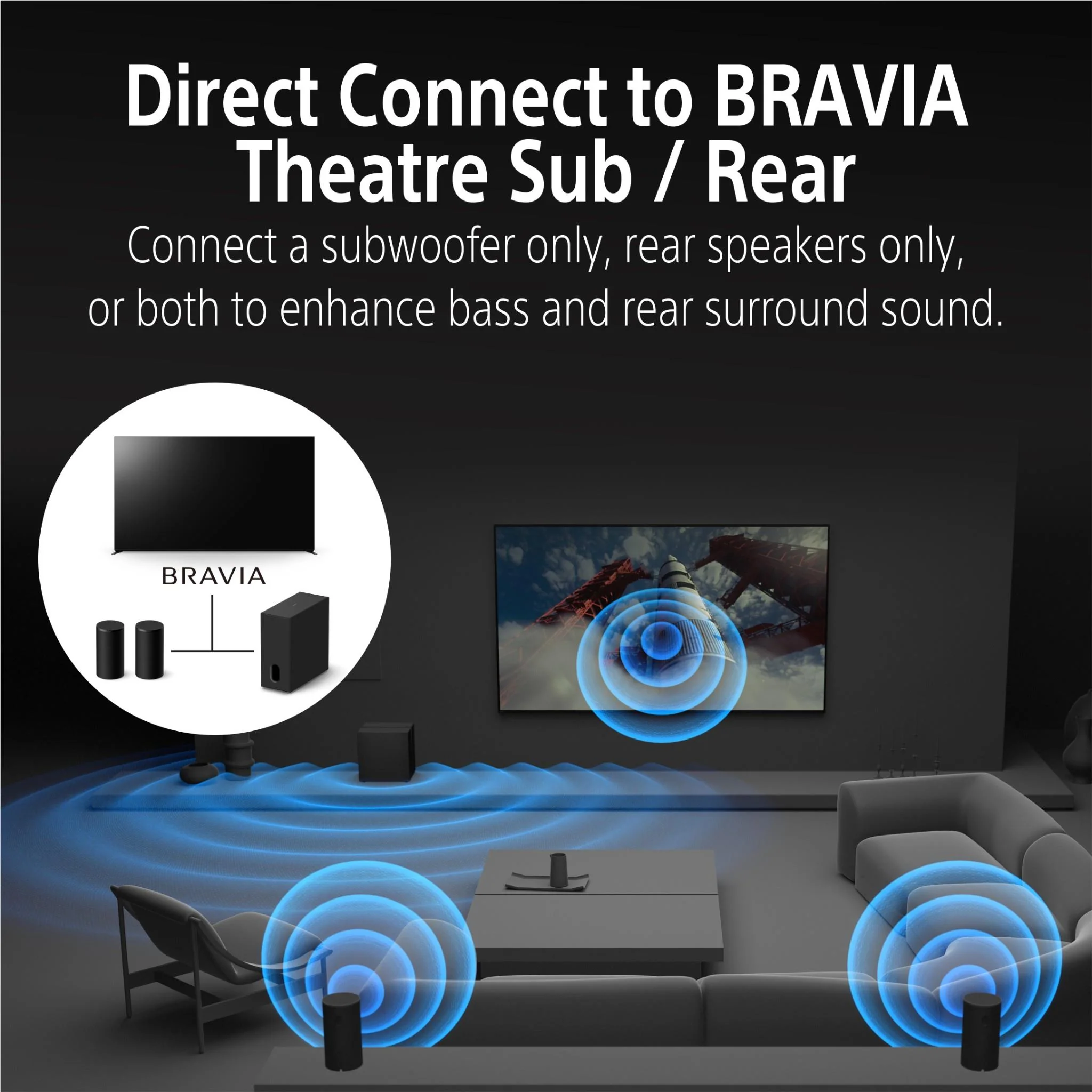 Sony 65" BRAVIA 9 II True RGB Mini-LED AI 4K Google TV [2026] - Image 11