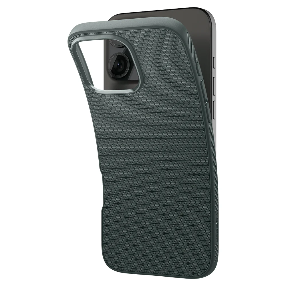 Spigen Apple iPhone 16 Pro Liquid Air Case - Abyss Green - Image 3