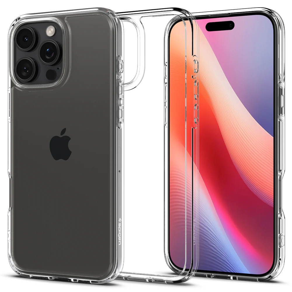 Spigen Apple iPhone 16 Pro Ultra Hybrid Case (Clear)