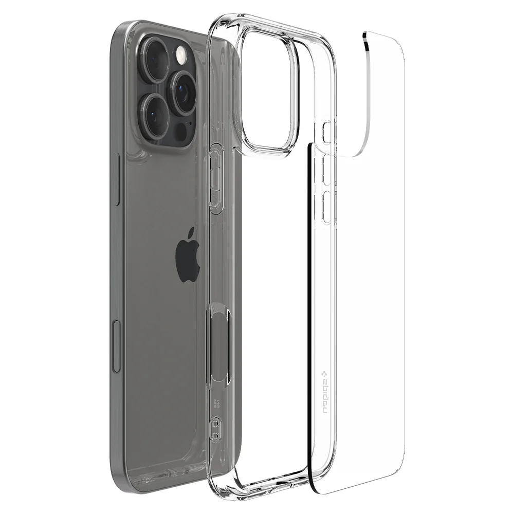 Spigen Apple iPhone 16 Pro Ultra Hybrid Case (Clear) - Image 5