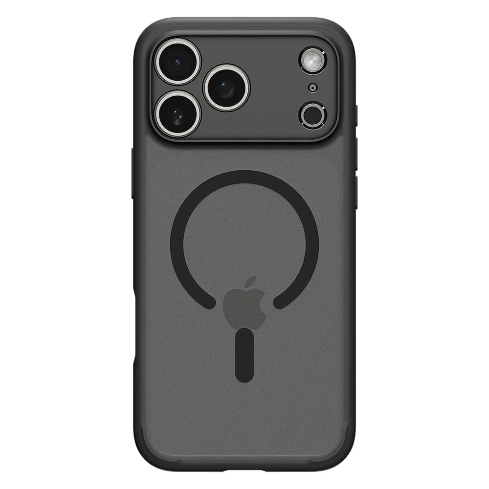 Spigen Apple iPhone 17 Pro Ultra Hybrid (MagFit) Case - Frost Black Case/Graphite Ring