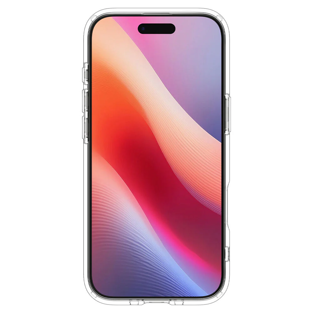 Spigen Apple iPhone Air Ultra Hybrid (MagFit) Case (Frost Clear Case / White Ring) - Image 2