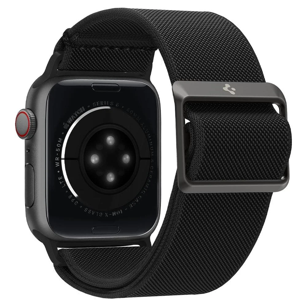 Spigen Apple Watch 42mm 41mm 40mm 38mm Lite Fit Band (Black) - Image 3