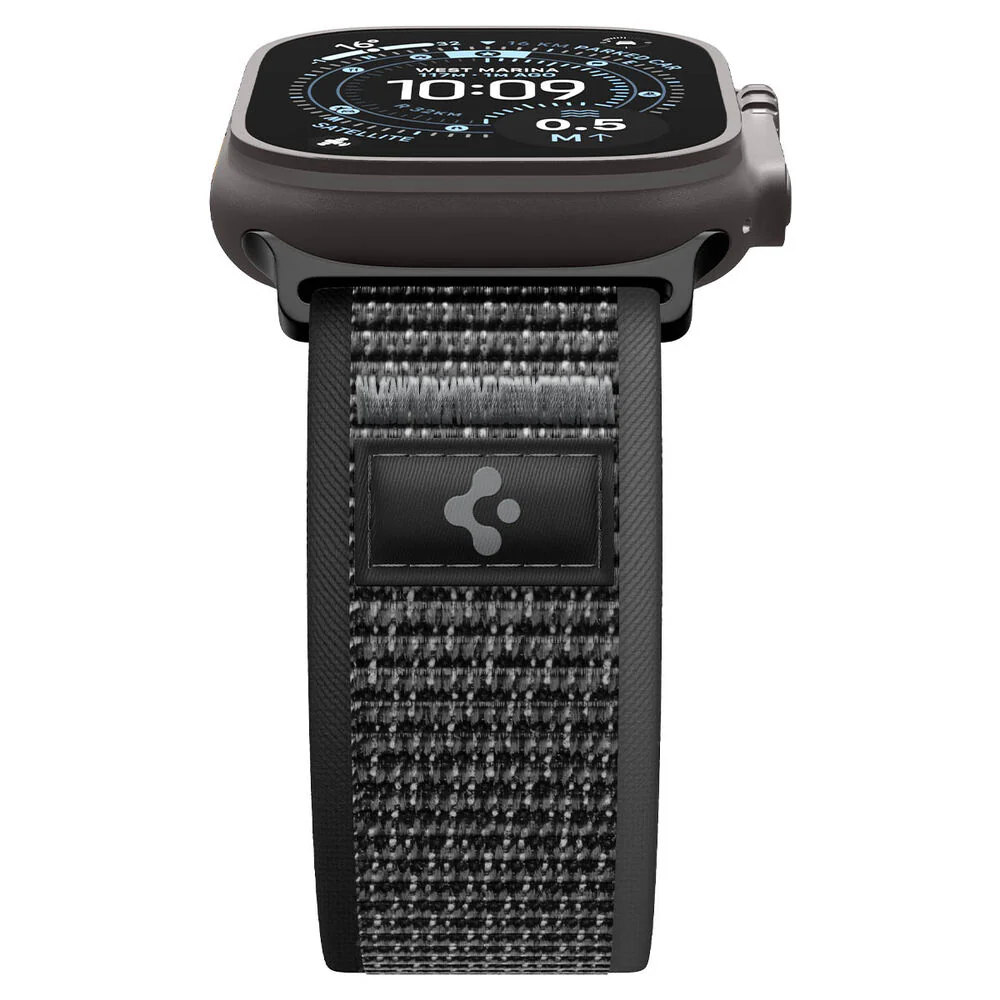 Spigen Apple Watch 49mm 46mm 45mm 44mm 42mm Athlex Air 2 Band (Active Black Grey) - Image 6