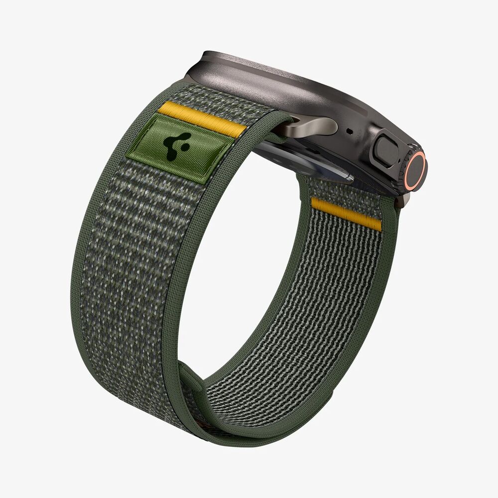 Spigen Apple Watch 49mm 46mm 45mm 44mm 42mm Athlex Air Band (Active Green) - Image 6