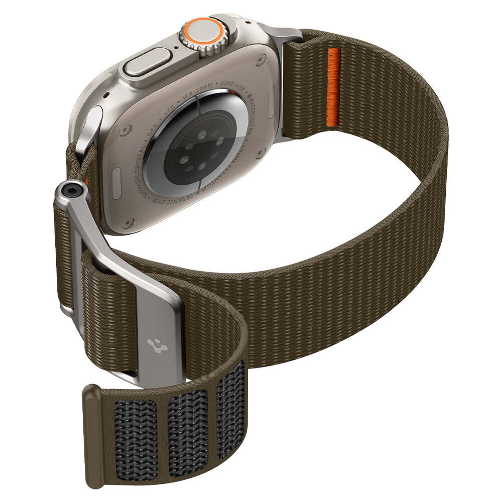 Spigen Apple Watch 49mm 46mm 45mm 44mm 42mm DuraPro Flex Ultra Band (Khaki) - Image 4