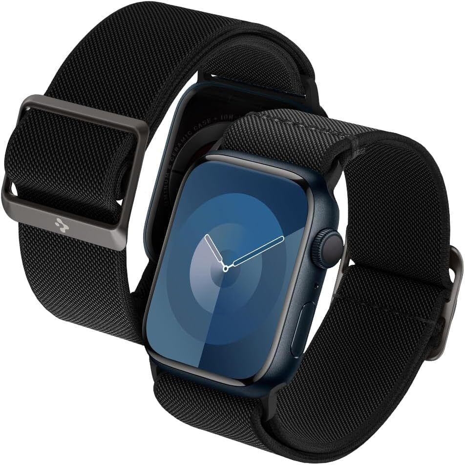 Spigen Apple Watch 49mm 46mm 45mm 44mm 42mm Lite Fit Band (Black) - Image 2