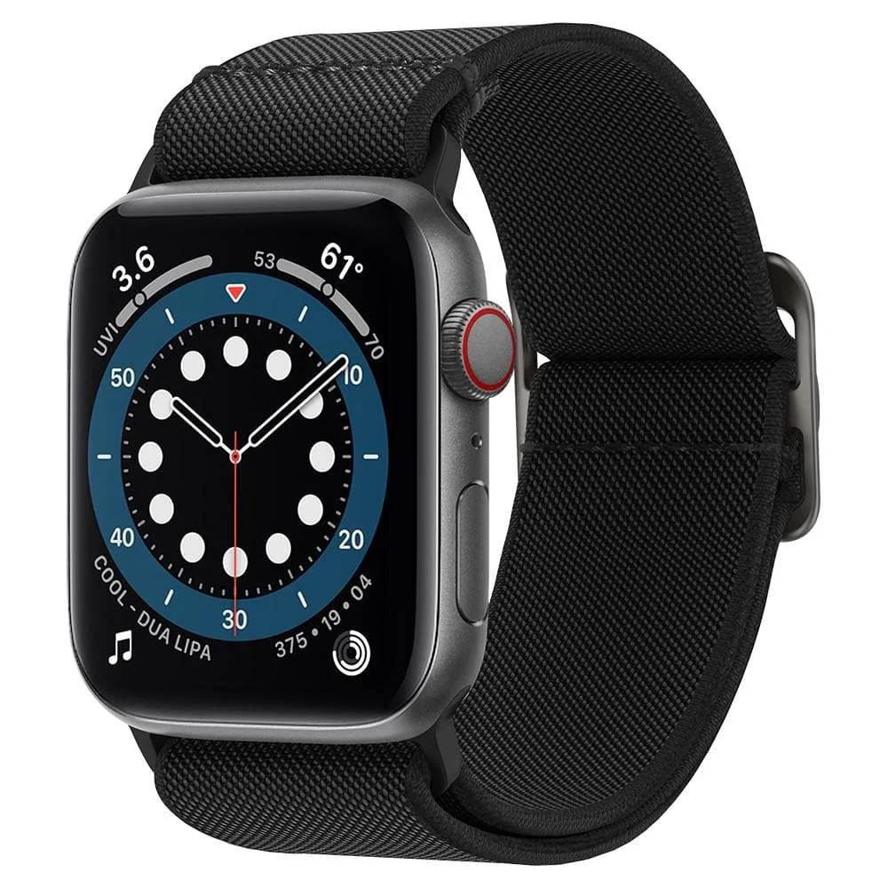 Spigen Apple Watch 49mm 46mm 45mm 44mm 42mm Lite Fit Band (Black) - Image 3