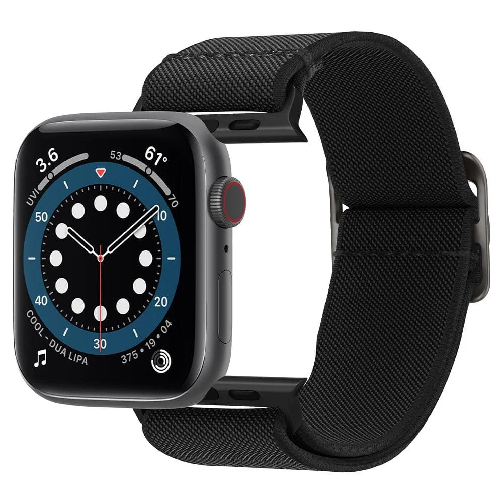Spigen Apple Watch 49mm 46mm 45mm 44mm 42mm Lite Fit Band (Black) - Image 5