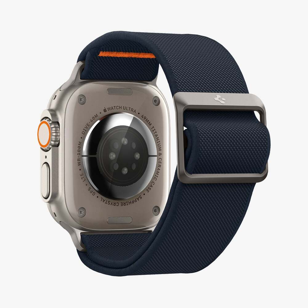Spigen Apple Watch 49mm 46mm 45mm 44mm 42mm Lite Fit Ultra Band (Navy) - Image 6