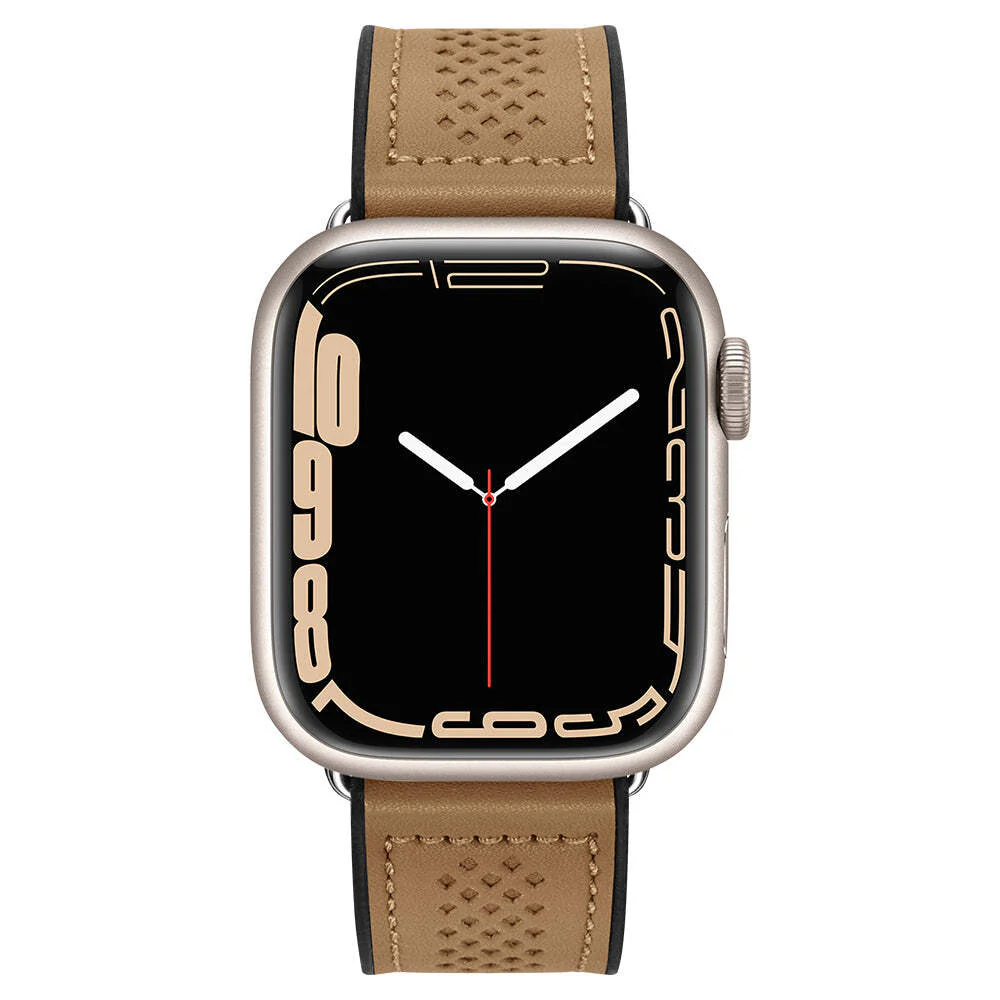 Spigen Apple Watch 49mm 46mm 45mm 44mm 42mm Retro Fit Band (Brown) - Image 2