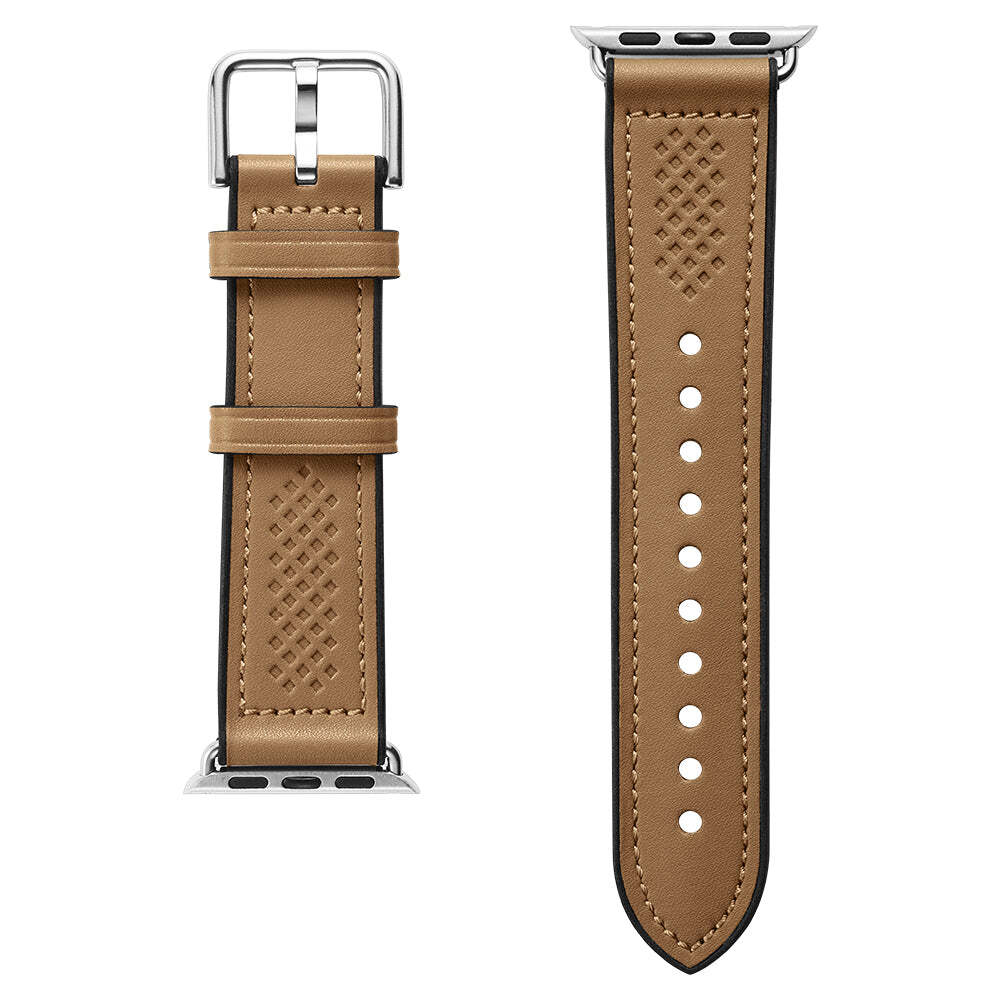Spigen Apple Watch 49mm 46mm 45mm 44mm 42mm Retro Fit Band (Brown) - Image 5