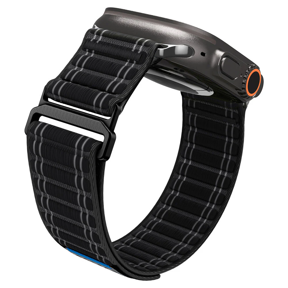 Spigen Apple Watch 49mm 46mm 45mm 44mm 42mm WBF0 Band (Black) - Image 5