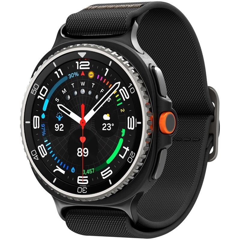 Spigen Galaxy Watch 8 40mm/44mm/Classic 46mm Lite Fit Band (Black)