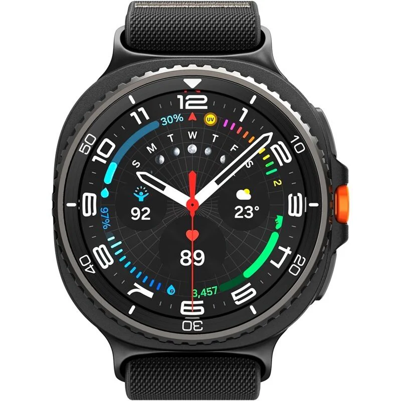 Spigen Galaxy Watch 8 40mm/44mm/Classic 46mm Lite Fit Band (Black) - Image 4