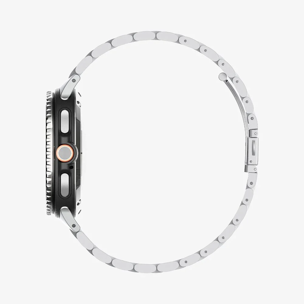 Spigen Galaxy Watch 8 40mm/44mm/Classic 46mm Modern Fit 316L Band (Silver) - Image 5
