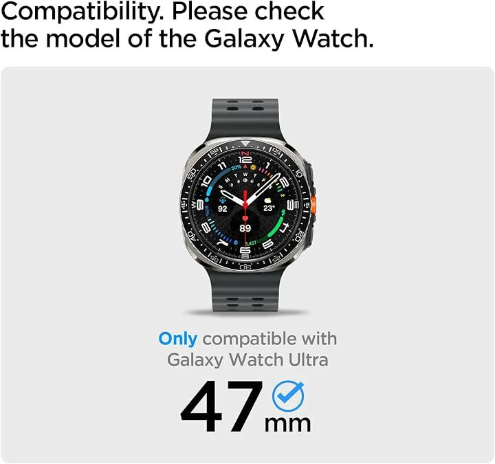 Spigen Galaxy Watch Ultra 47mm 2025/2024 Lite Fit Band (Black) - Image 2