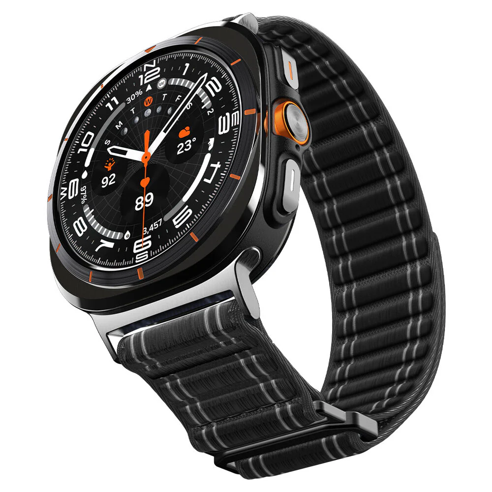 Spigen Galaxy Watch Ultra 47mm 2025/2024 WBF0 Band (Black) - Image 2
