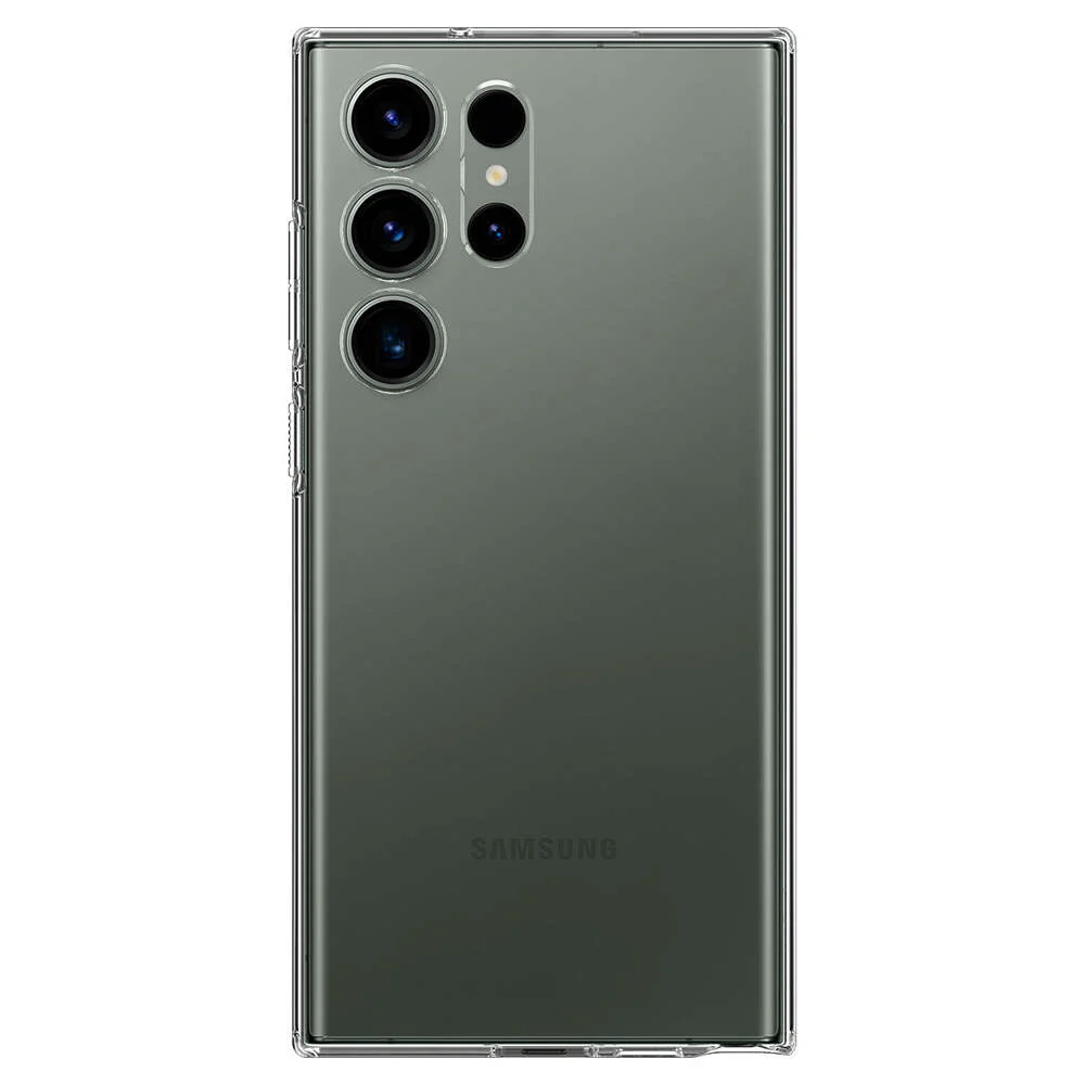 SPIGEN Liquid Crystal Case for Galaxy S23 Ultra (Clear) - Image 3