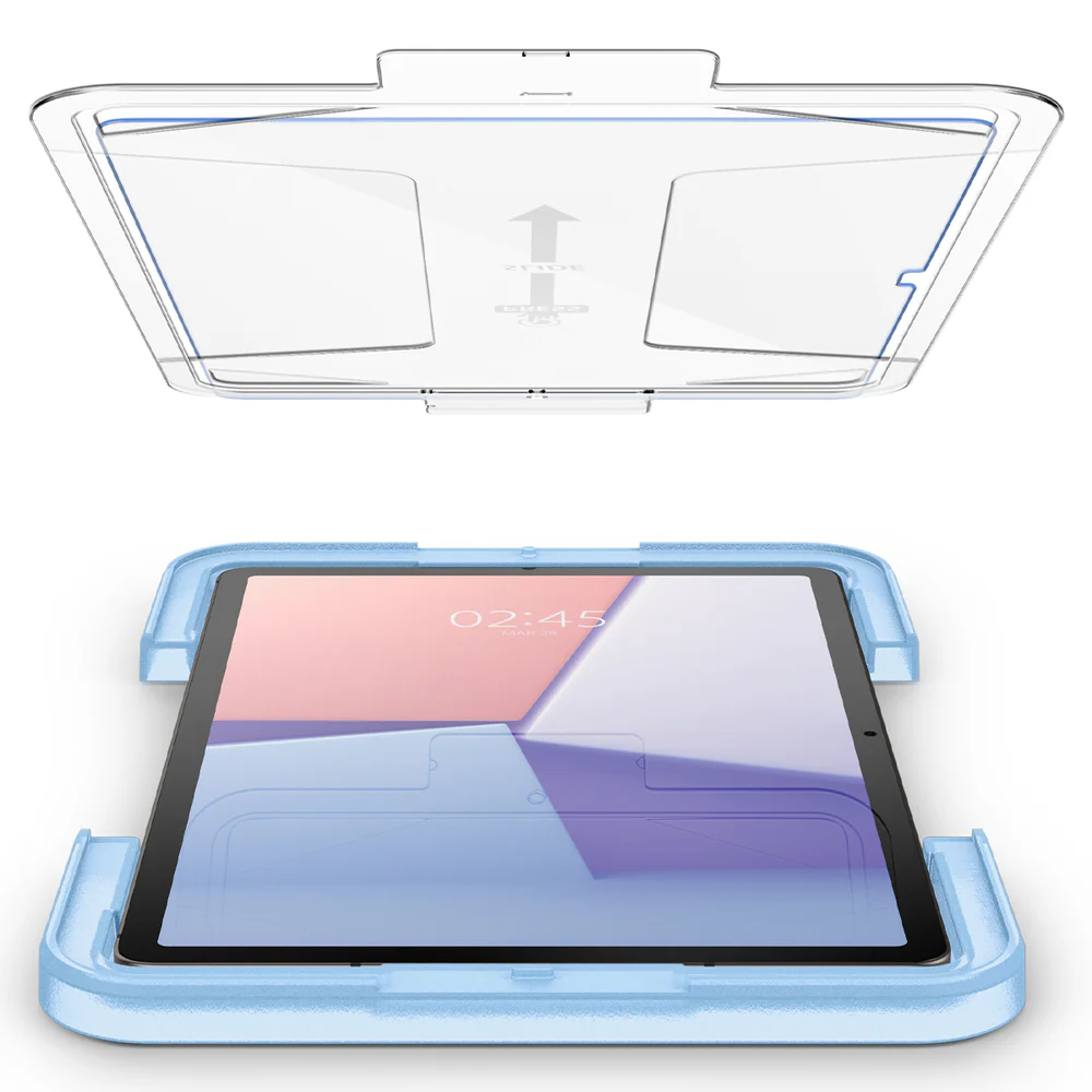 Spigen Samsung Galaxy Tab S10 Plus/S9 Plus 12.4 EZ Fit GLAS.tR Slim 1PC Glass Screen Protector (Clear) - Image 5