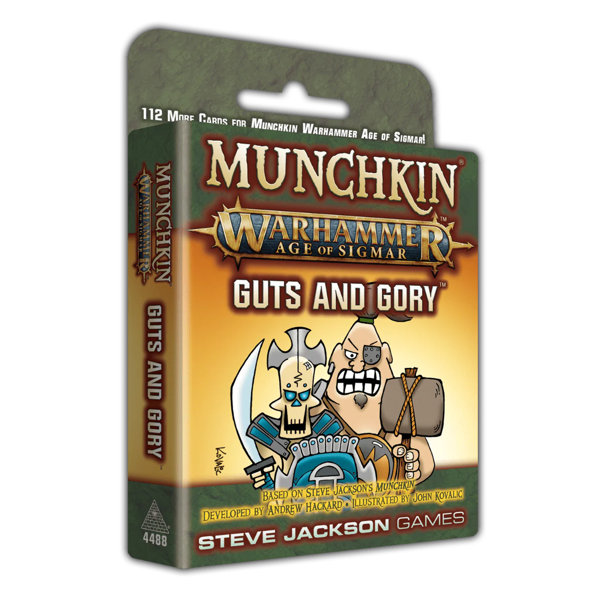 Steve Jackson Games Munchkin Warhammer Age of Sigmar Guts and Gory Board Game