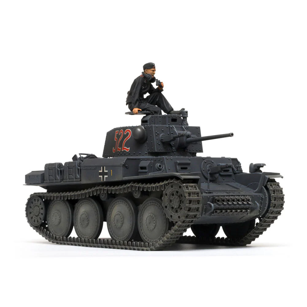 Tamiya 1/35 German Tank Panzerkampfwagen 38(T) Ausf. E/f New Tooling