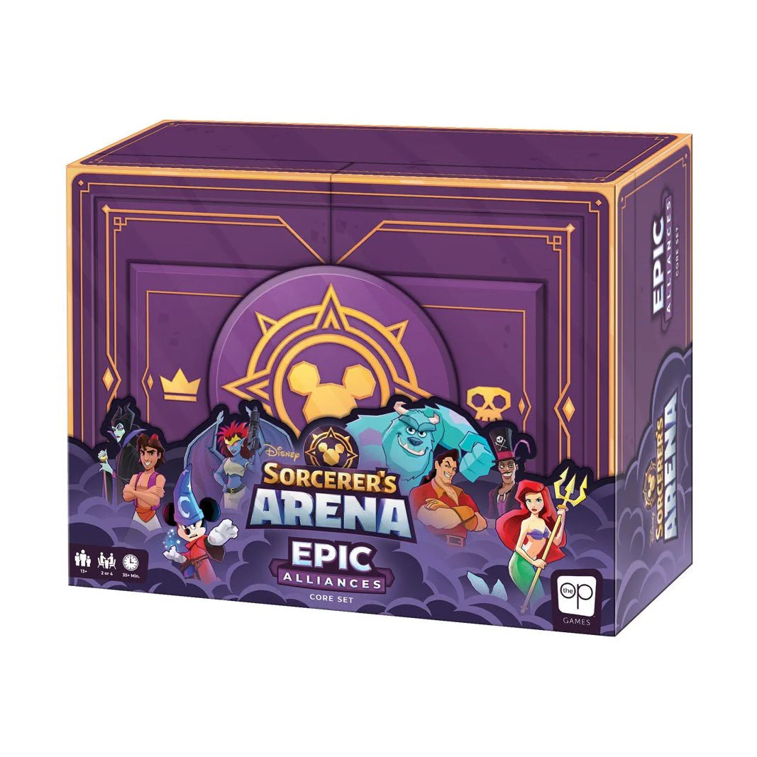 The Op Disney Sorcerer's Arena Epic Alliances Board Game