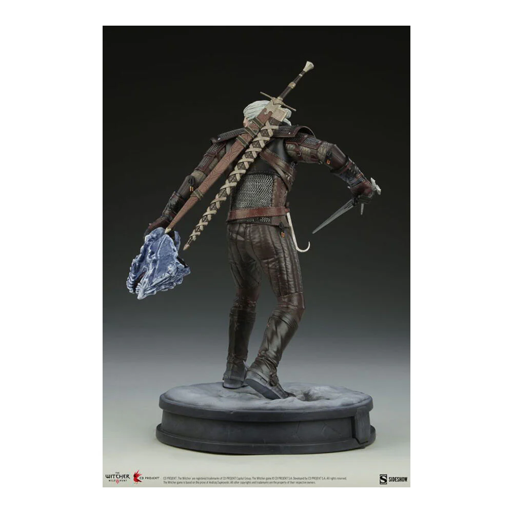 The Witcher 3 Wild Hunt Geralt Statue Action Figure - Image 4