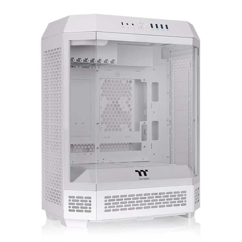 Thermaltake CA1Z100M6WN00 The Tower 600 TG Mid Tower ATX Case (Snow)