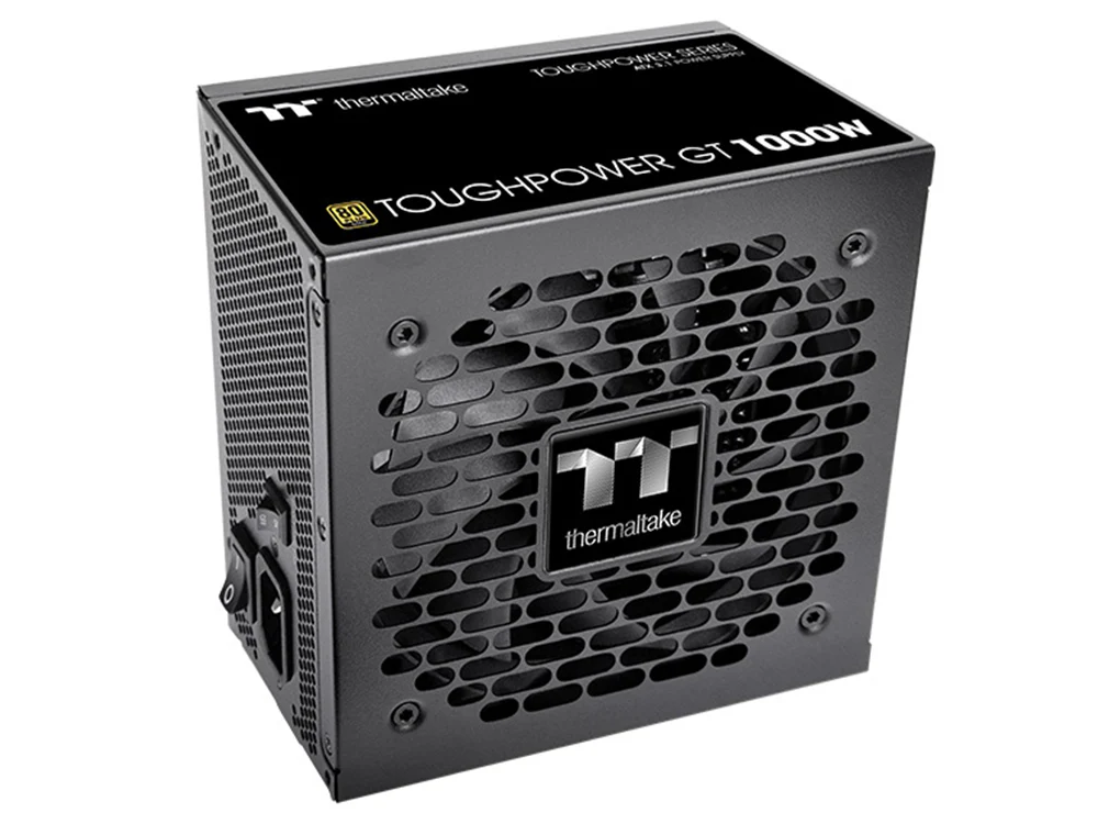 Thermaltake Toughpower GT 1000W 80+ Gold Fully Modular ATX 3.1 Power Supply - Black