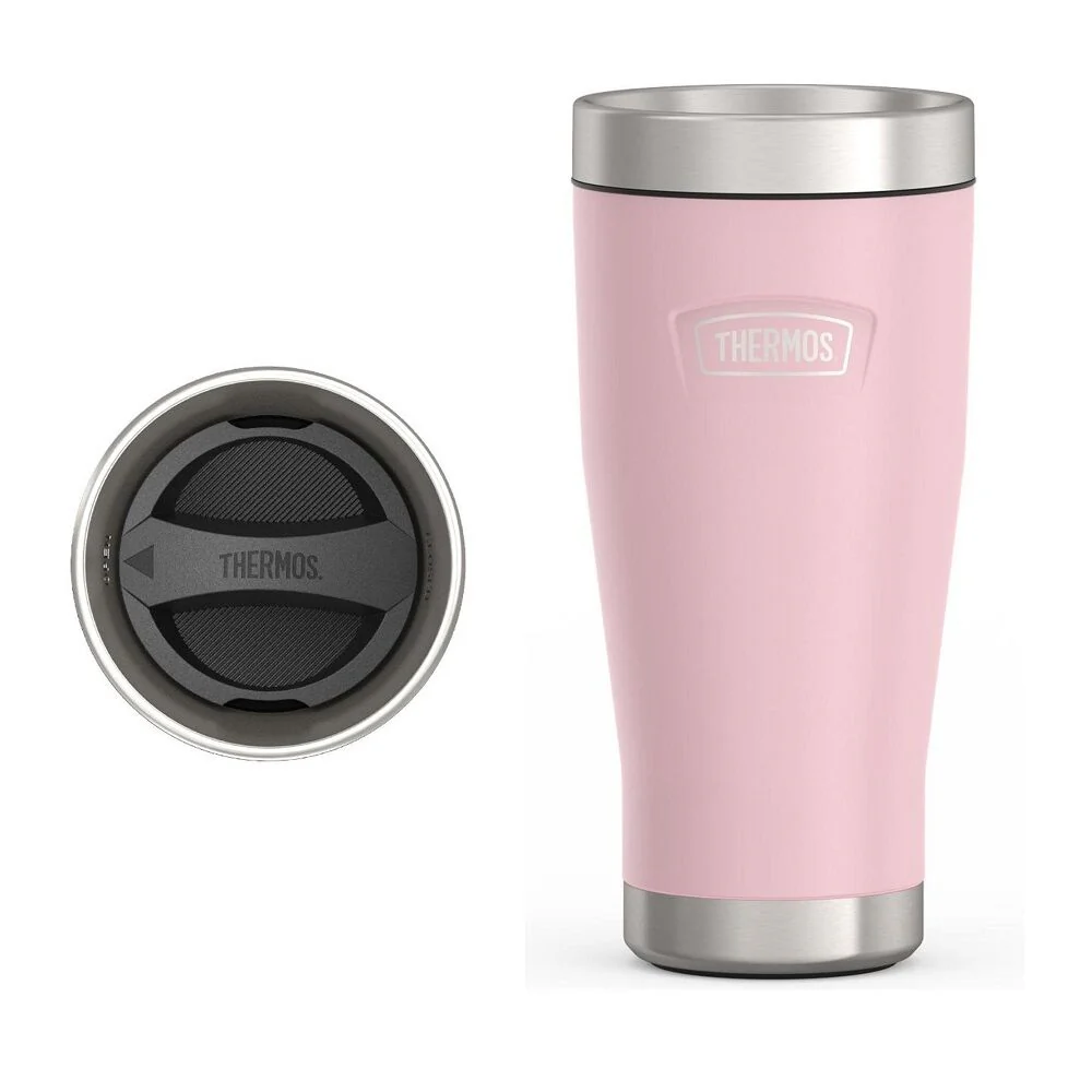 Thermos Icon 470ml Travel Tumbler - Sunset Pink - Image 4