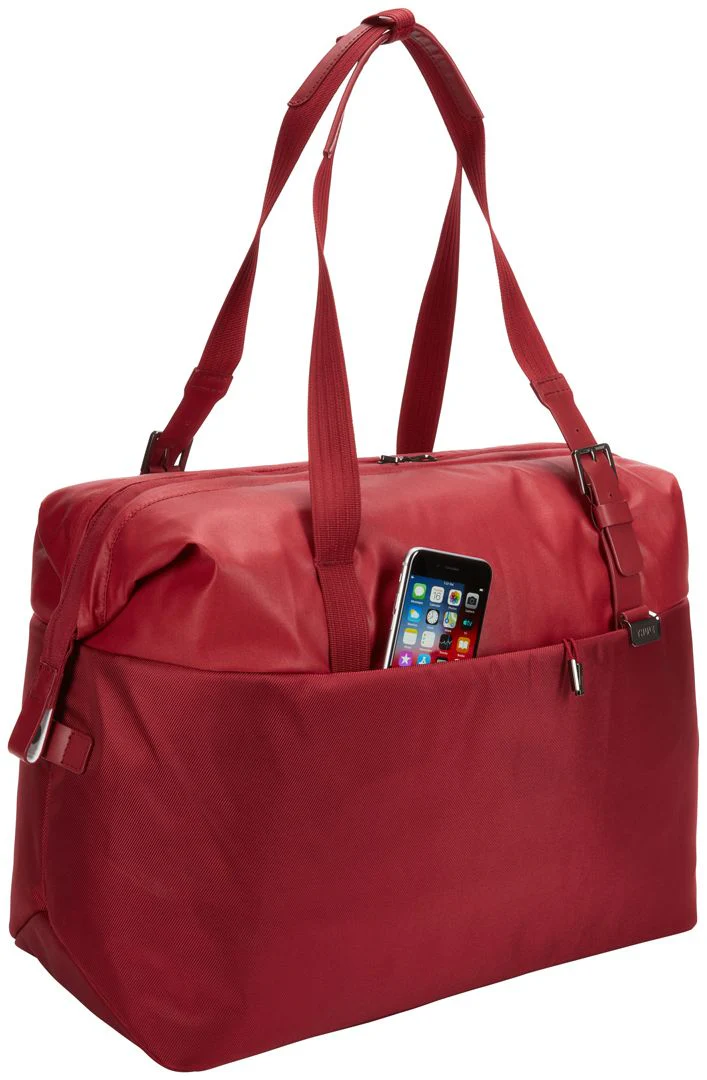 Thule 37L Spira Weekender Duffle Tote Travel Bag in Rio Red - Image 6