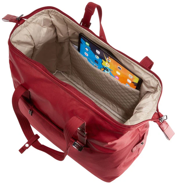 Thule 37L Spira Weekender Duffle Tote Travel Bag in Rio Red - Image 9