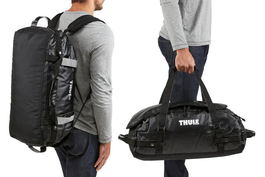 Thule Chasm 40L/56cm Duffel/Backpack Handbag Carry Travel Gym Storage Bag in Black - Image 8