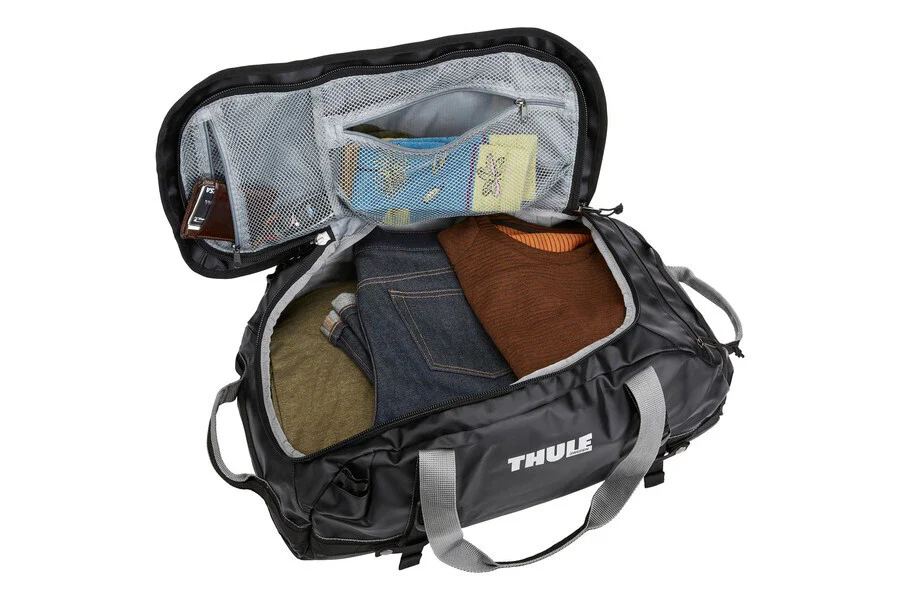 Thule Chasm 40L/56cm Duffel/Backpack Handbag Carry Travel Gym Storage Bag in Black - Image 9