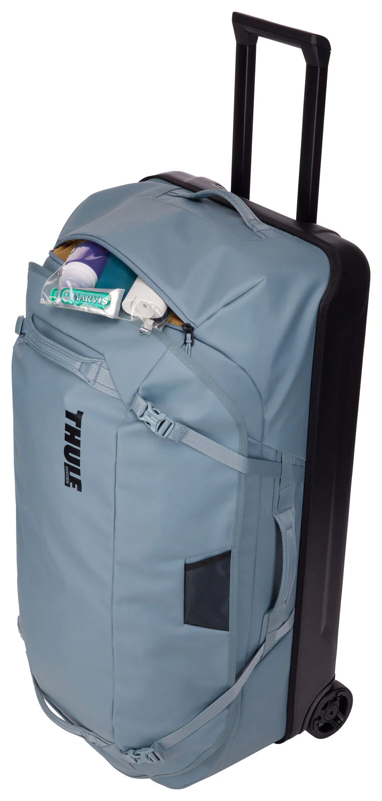 THULE Chasm Wheeled Duffel Travel Suitcase Luggage Bag 110L (Pond) - Image 8