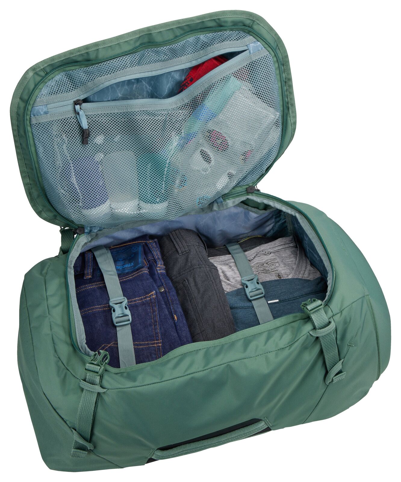 THULE Landmark 60L Travel Backpack with 20L Laptop Sleeve (Hazy Green) - Image 4