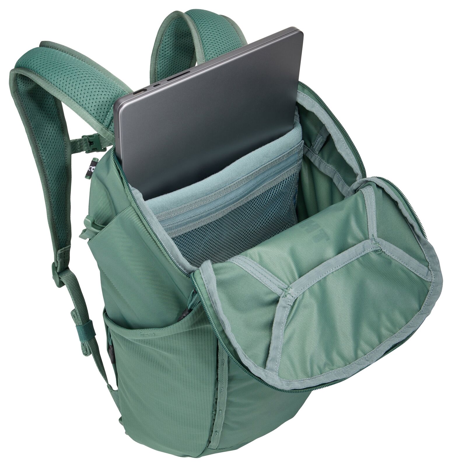 THULE Landmark 60L Travel Backpack with 20L Laptop Sleeve (Hazy Green) - Image 9