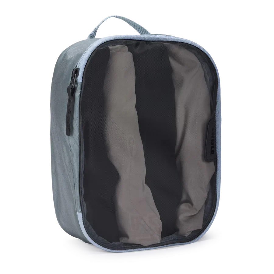 Thule Small Packing Cube Travel Organiser Bag for Carry-On Luggage in Pond Grey
